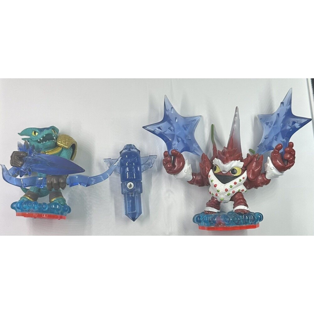 Activision Skylanders Trap Team Lot 3ct SnapShot, Lob-Star & Tiki Water Crystal